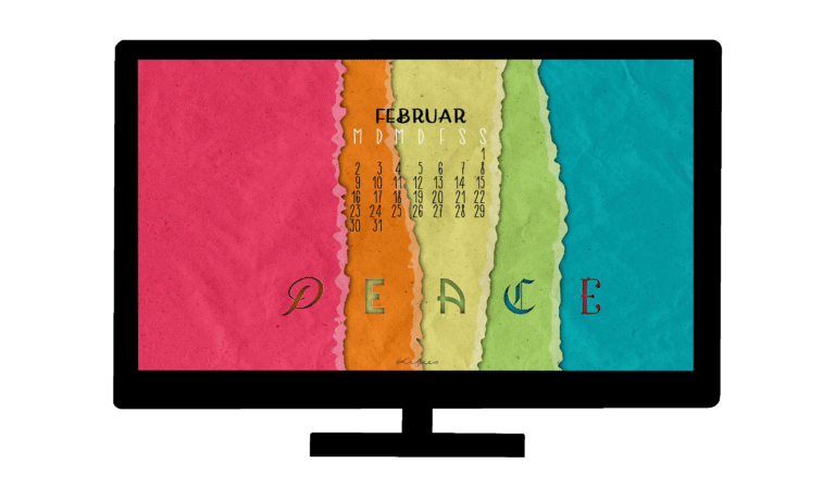 Lilies Berlin Freebies kostenlose Geschenke für März 2026, PEACE - bunt.