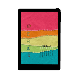 Lilies Berlin Freebies kostenlose Geschenke für März 2026, PEACE - bunt.