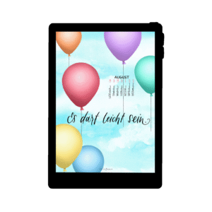 Lilies Berlin Freebies kostenlose Geschenke für August 2026, Luftballon Leichtigkeit
